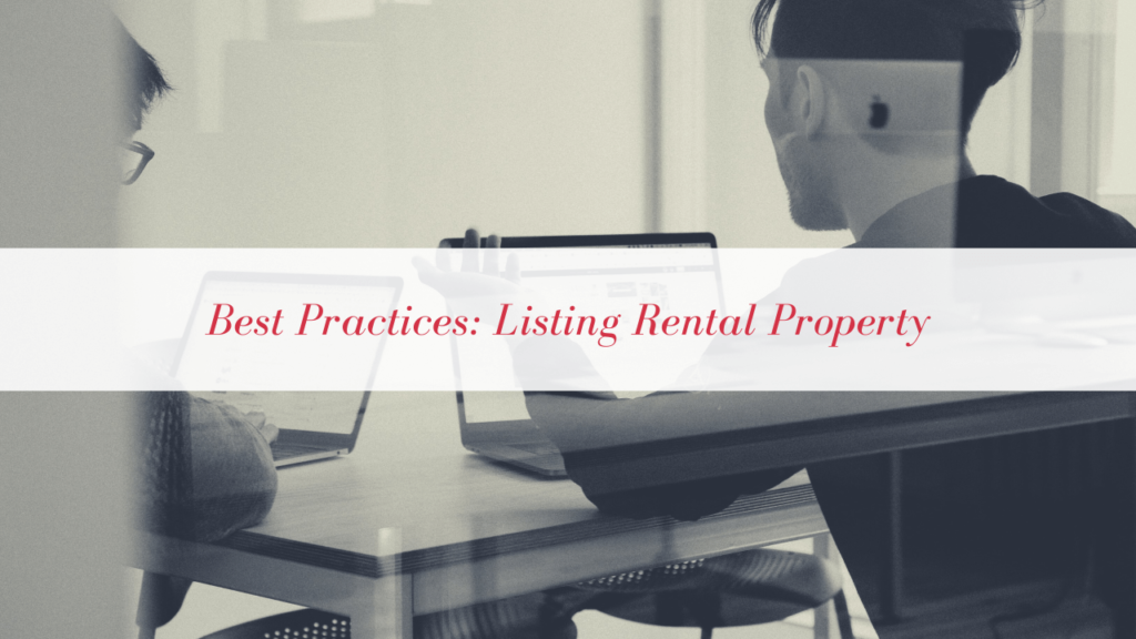 Best Practices for Listing Your Rental Property - article banner